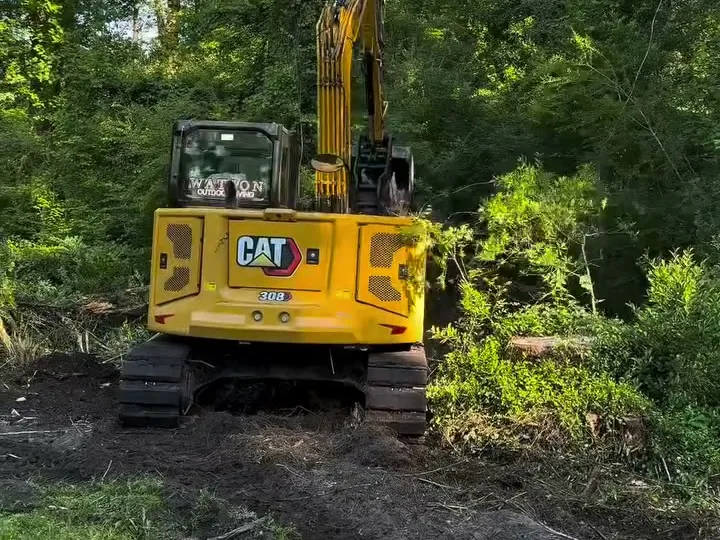 Land clearing in Rincon, GA
